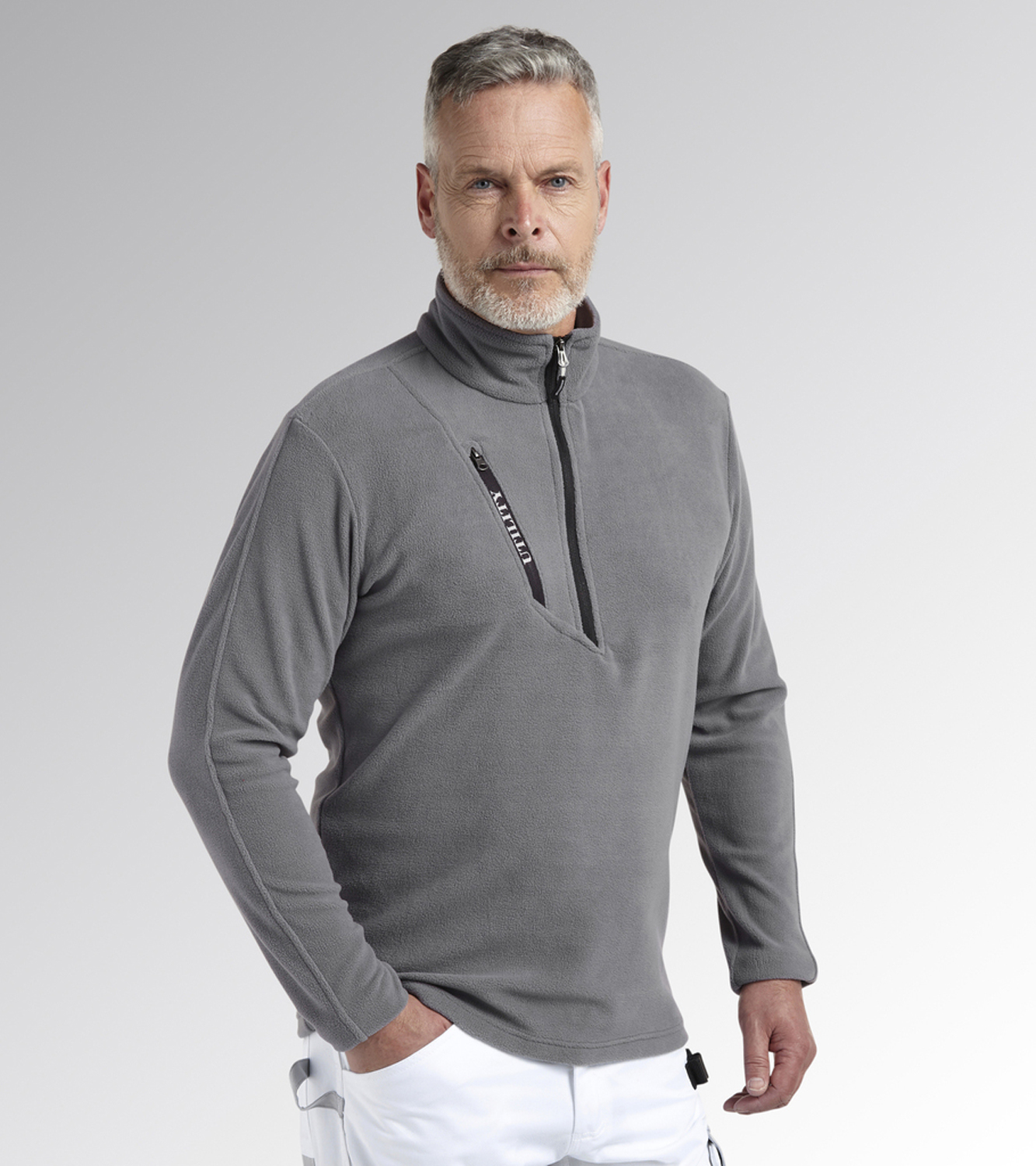 1759477 DIADORA MAJICA MICROPILE POC LITEW SIVA 3XL