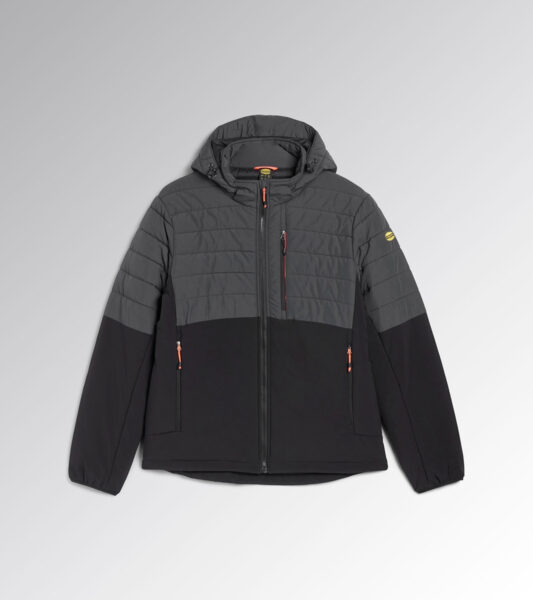 1818132XL DIADORA PADDED JACKET OSLO HYBRID CRNA 2XL