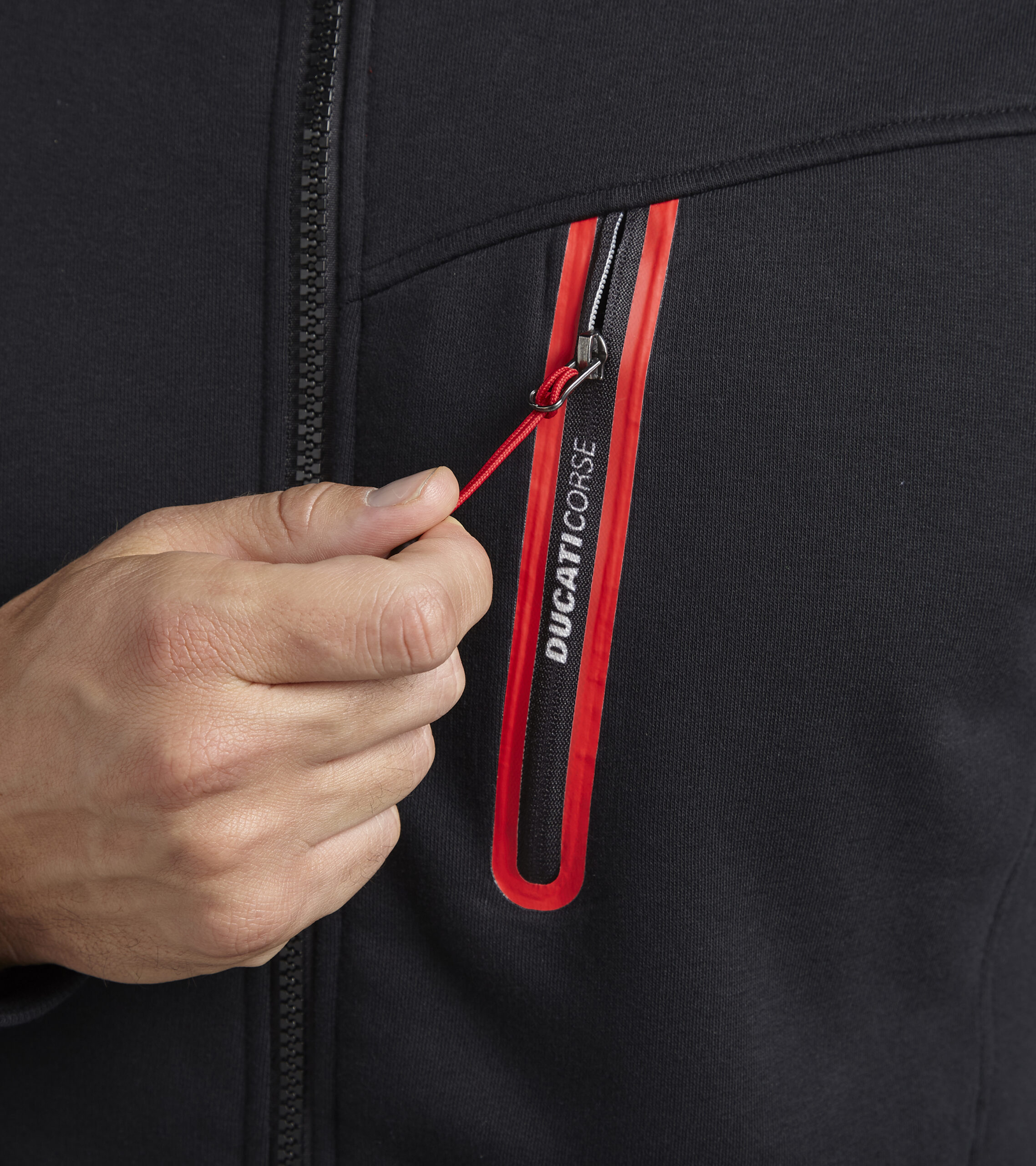 1800712 DIADORA SW.SHIRT FZ DUCATI XL