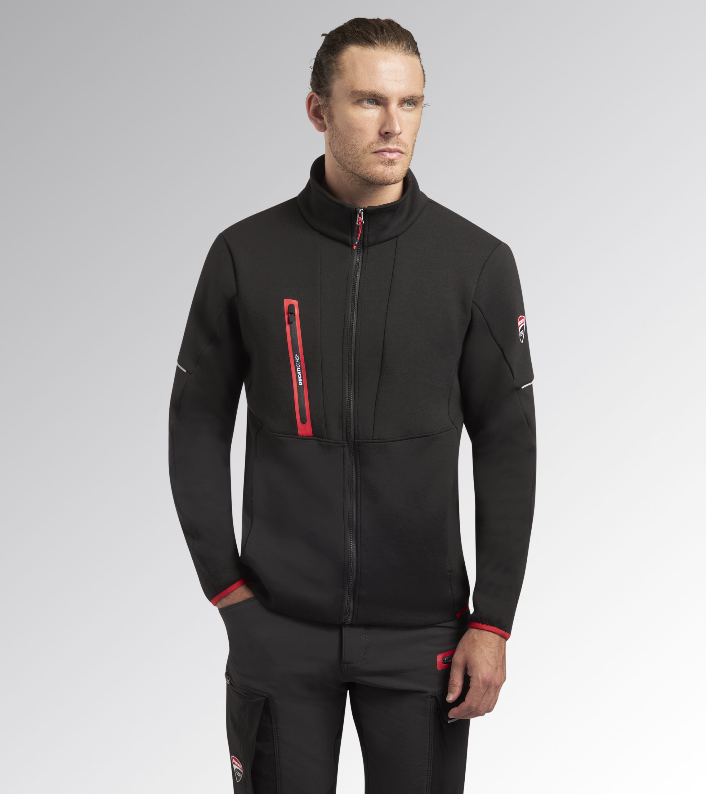 1800712 DIADORA SW.SHIRT FZ DUCATI XL