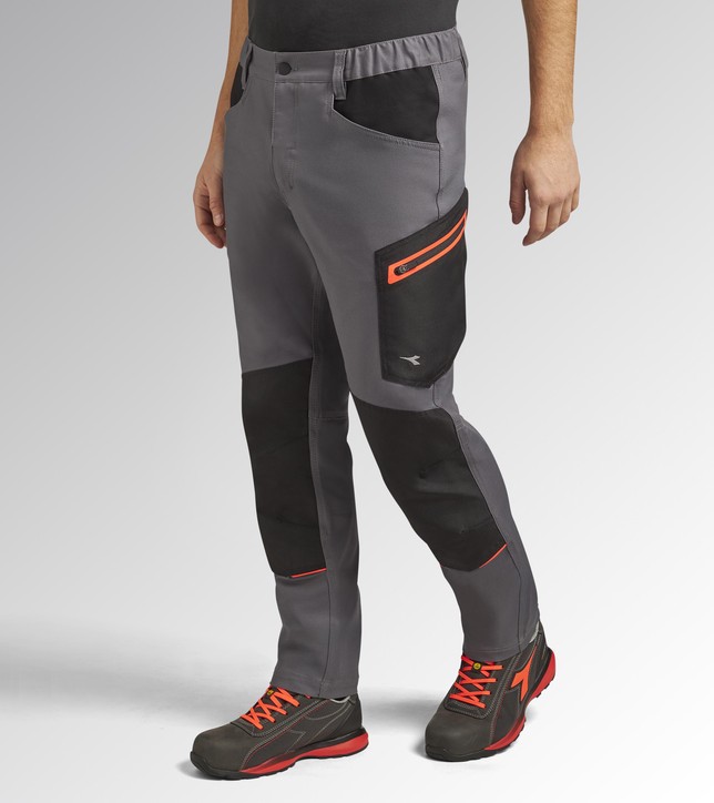 1830645 DIADORA HLAČE STRETCH PERFORMANCE 2.0 M SIVE