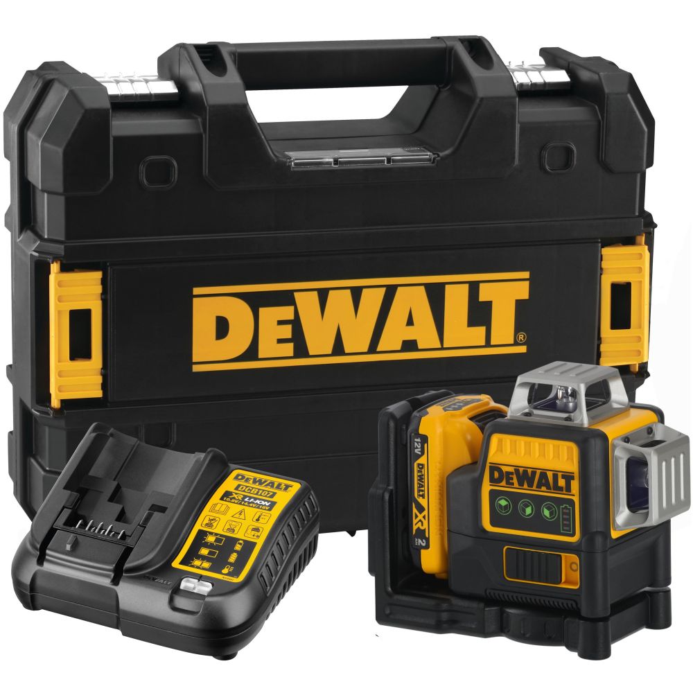 0891 DEWALT DCE089D1G LASER KRIŽNO LI 10,8V